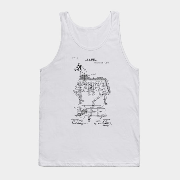 Toy Patent Drawing Tank Top by skstring